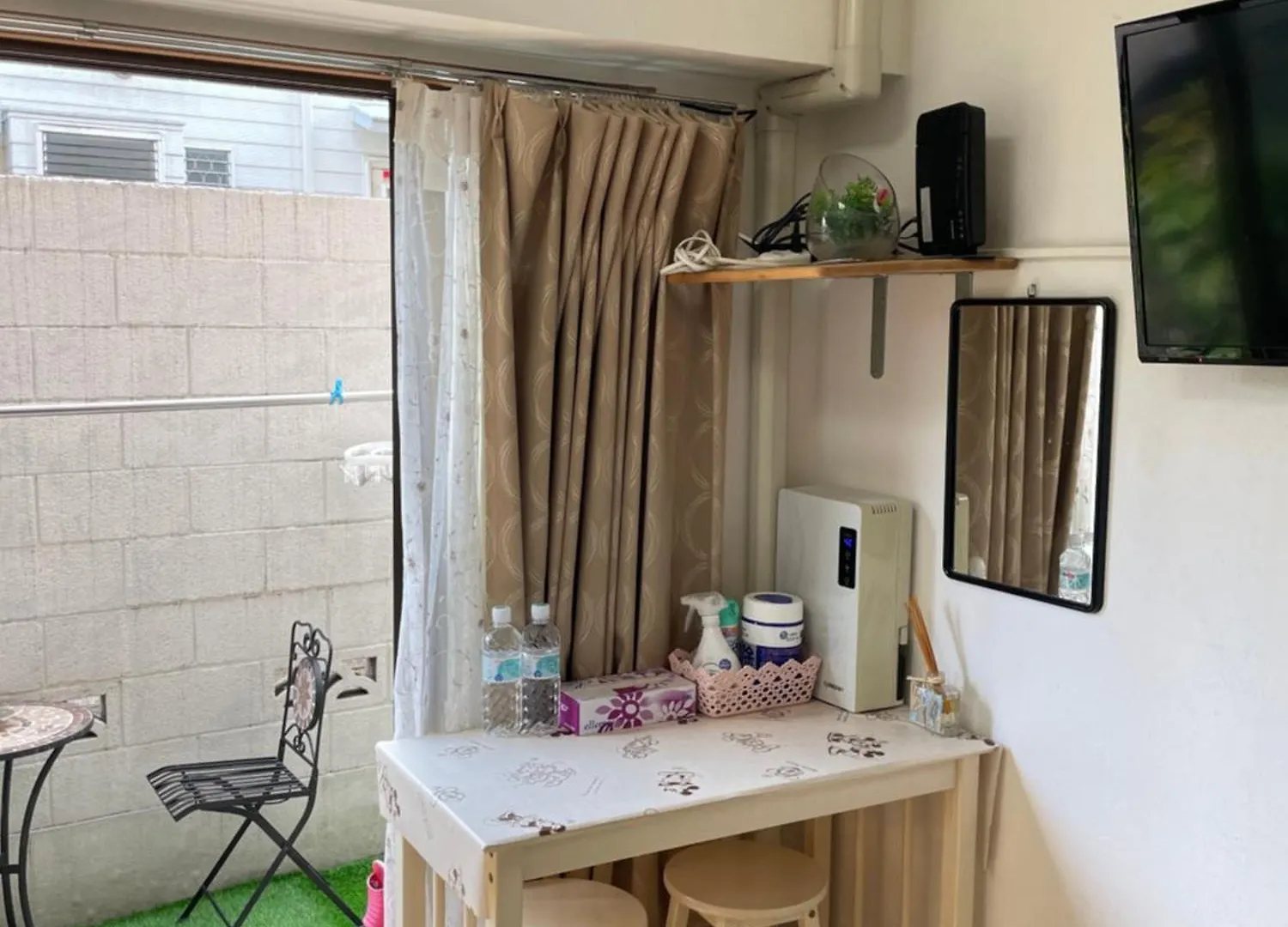 桜宿28 Square Meter King Size Bed With Sofa Bed, Garden Room Tokyo Japan